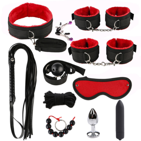 10pcs BDSM Bondage Kit - S14