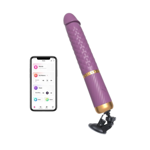 Women’s App Controlled Thrusting Dildo Sex Toy in Sri Lanka with Suction Cup and Mobile App Control