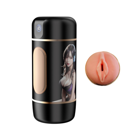 Men's Silicone Vagina Masturbator Sex Toy in Sri Lanka made from premium soft silicone available at LKSexToys.com